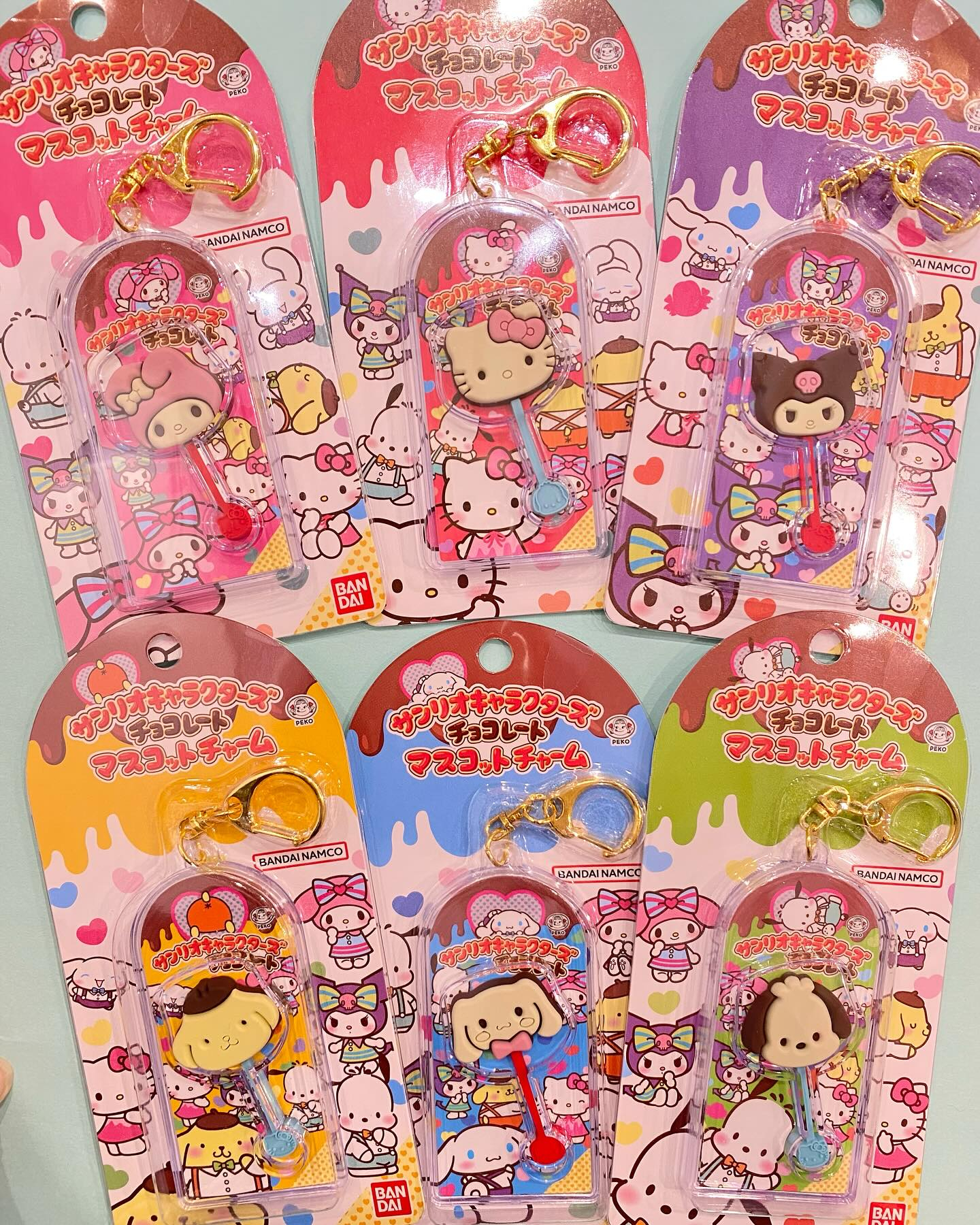 大人気のサンリオチョコチャーム入荷しました☺️🌈