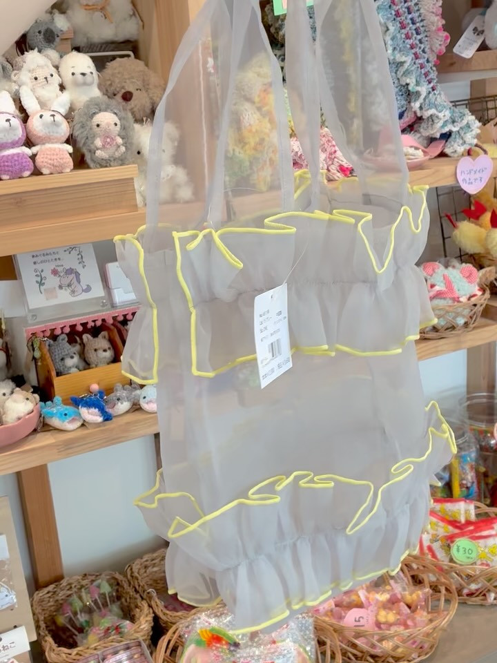 暑い夏にピッタリなオーガンジーグッズ登場です❣️